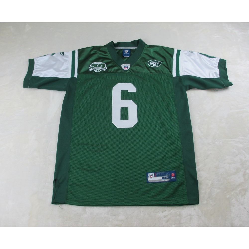 Mark Sanchez New York Jets Jersey‎ Mens Extra Large Green Stitched NFL Football*